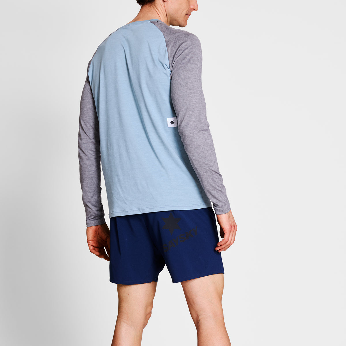 SAYSKY Logo Pace Long Sleeve LONGSLEEVES 2010 - BLUE MELANGE