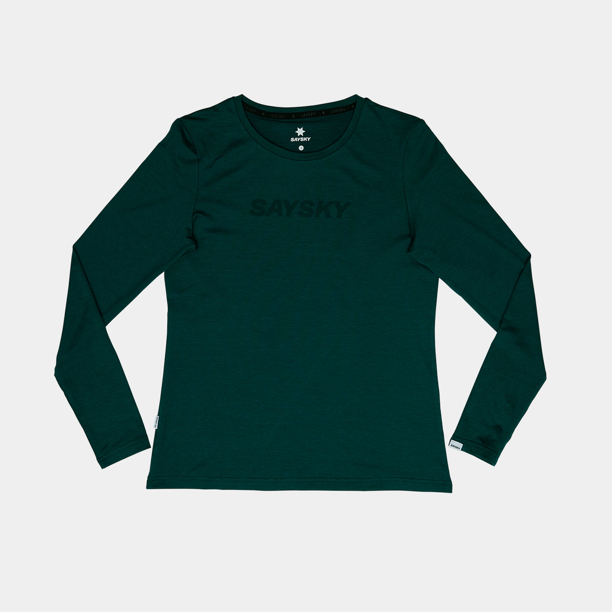 SAYSKY Logo Pace Longsleeve LONGSLEEVES 3010 - GREEN