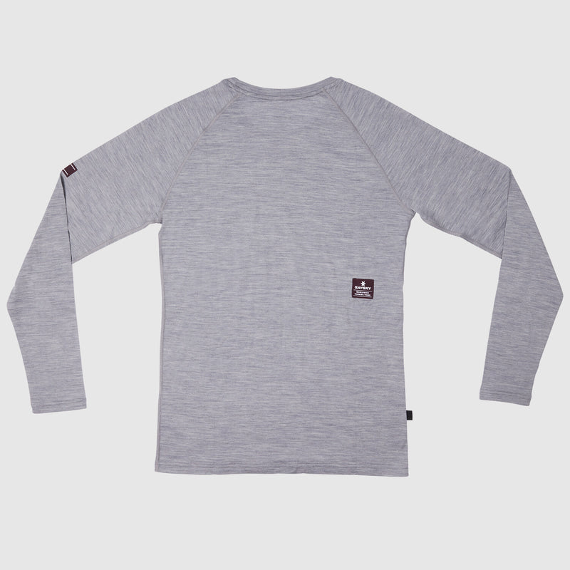 Saysky Merino 165 Base Layer Longsleeve Grau 6004 XMRLS40C6004