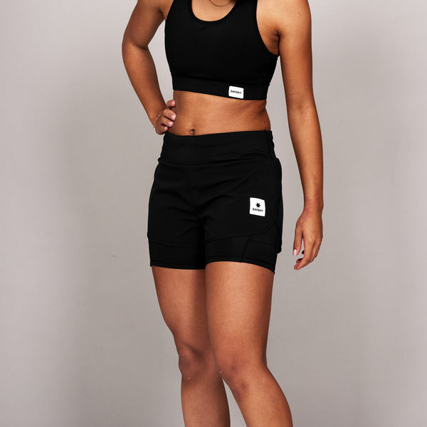 Saysky 2 in 1 Pace Shorts 3'' Schwarz 901 XWRSH23C901