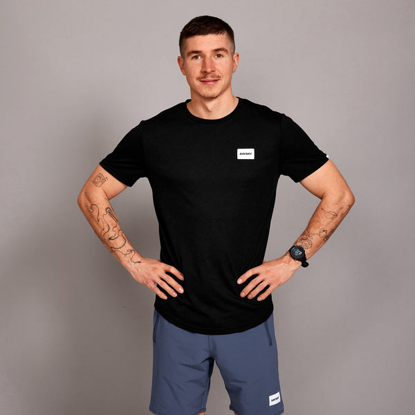 Saysky Clean Motion T-shirt Schwarz 901 XMRSS51C901