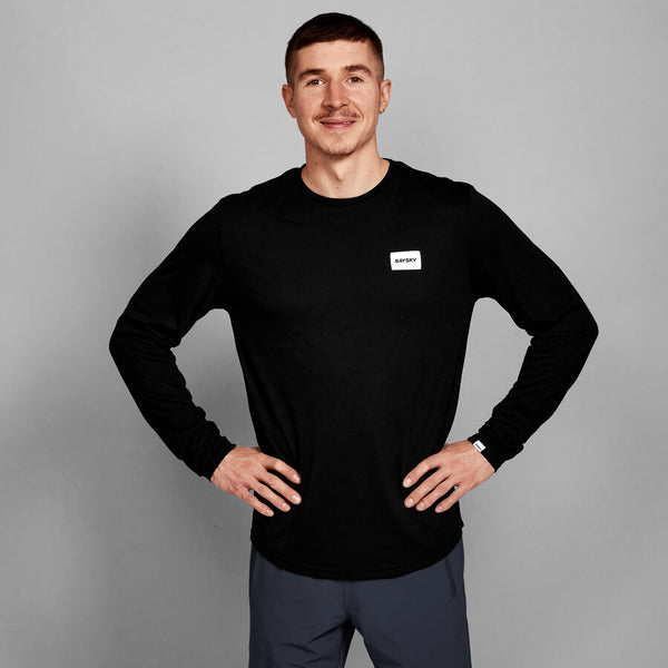 Saysky Clean Motion Longsleeve Schwarz 901 XMRLS51C901