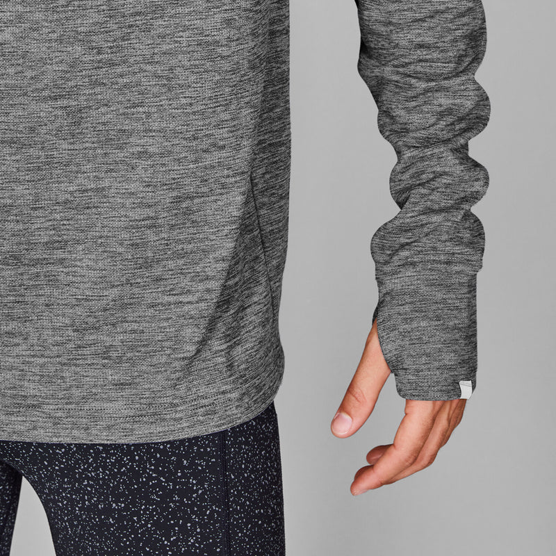 Saysky Pace Half Zip Hoodie Grau 6003 MMRHO01C6003