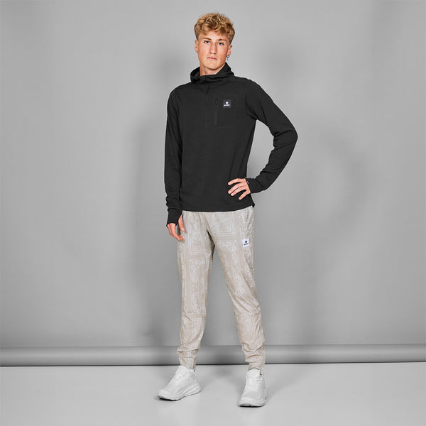 Saysky Pace Half Zip Hoodie Schwarz 9001 MMRHO01C9001