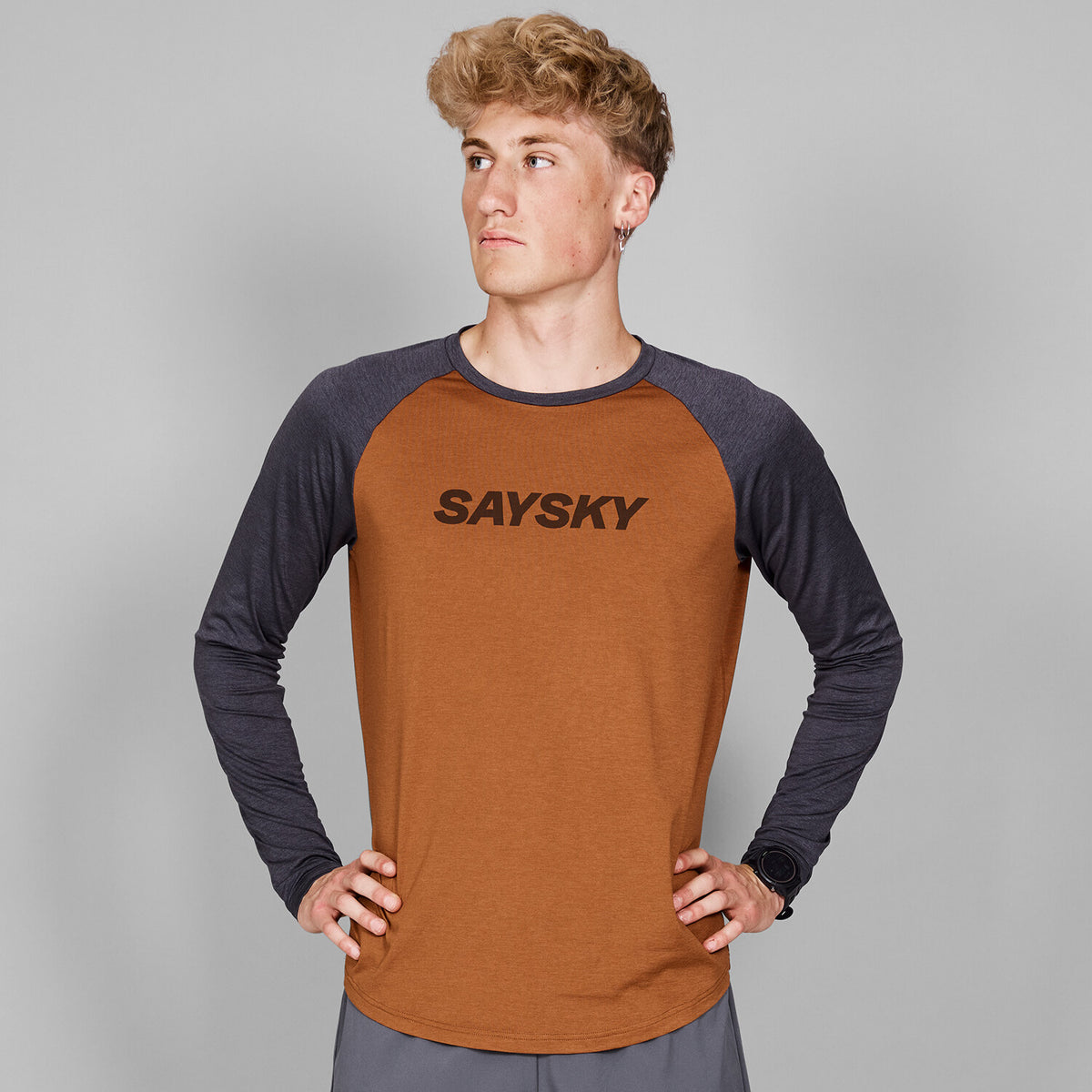 Saysky Pace Longsleeve Orange 4005 MMRLS21C4005