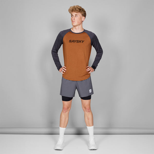 Saysky Pace Longsleeve Orange 4005 MMRLS21C4005
