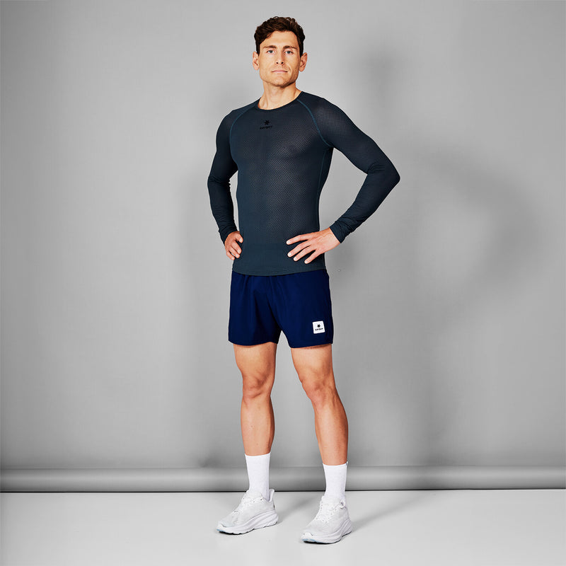 Saysky Mesh Base Layer Longsleeve Grau 601 XMRBL32C601