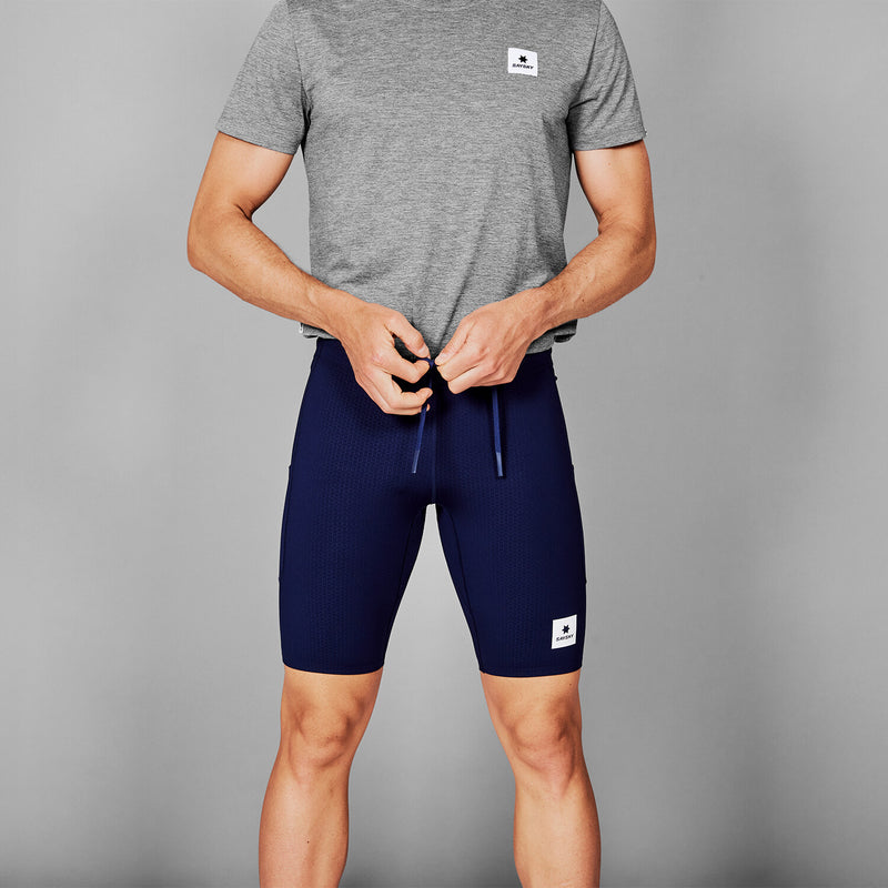 Saysky Combat+ Short Tights 9'' Blau 201 XMRST31C201