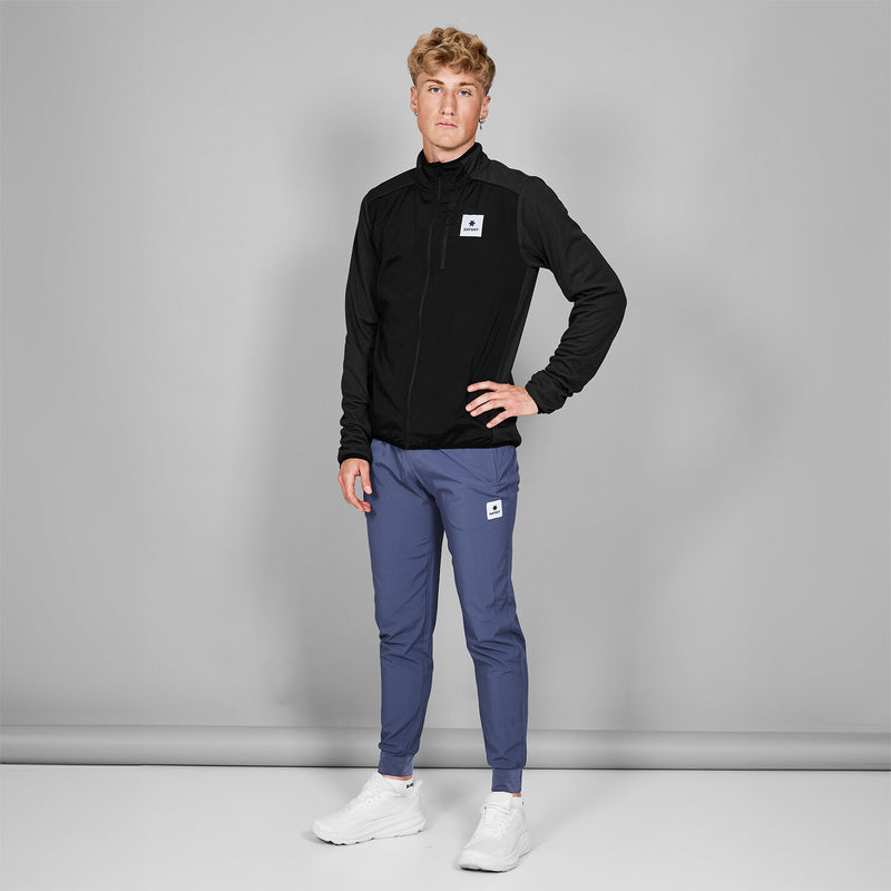 Saysky Flow Zip Fleece Schwarz 901 MMRFL60C901