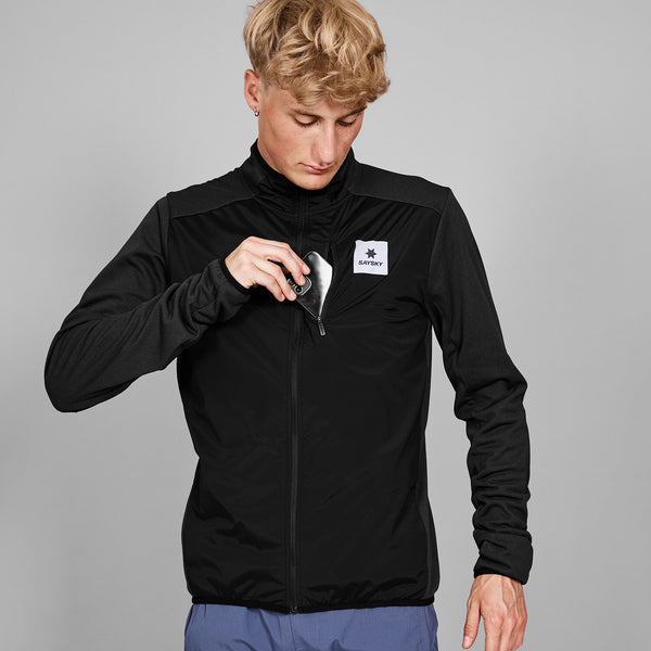 Saysky Flow Zip Fleece Schwarz 901 MMRFL60C901