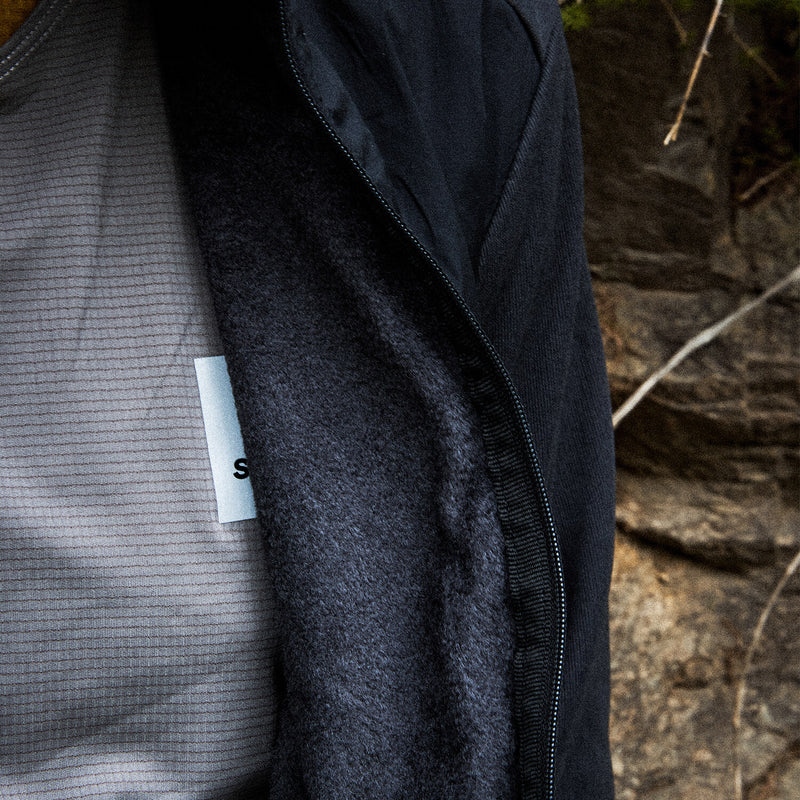 Saysky Flow Zip Fleece Schwarz 901 MMRFL60C901