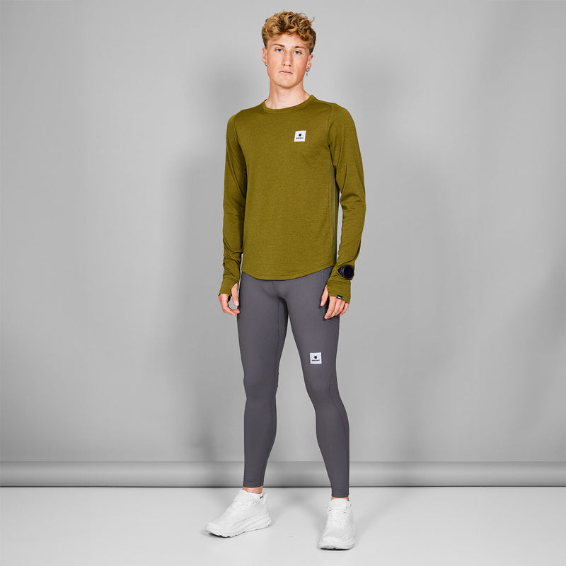 Saysky Clean Flow Longsleeve Grün 3006 MMRLS60C3006