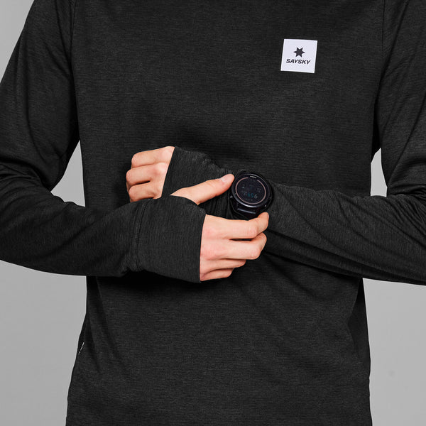 Saysky Clean Flow Longsleeve Schwarz 9001 MMRLS60C9001