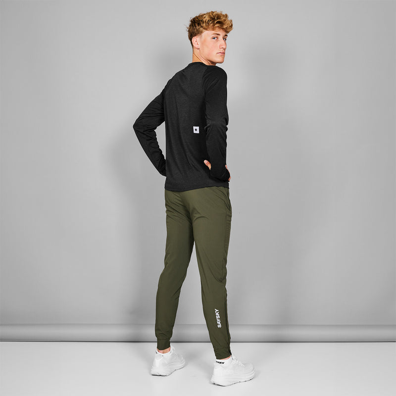 Saysky Clean Flow Longsleeve Schwarz 9001 MMRLS60C9001