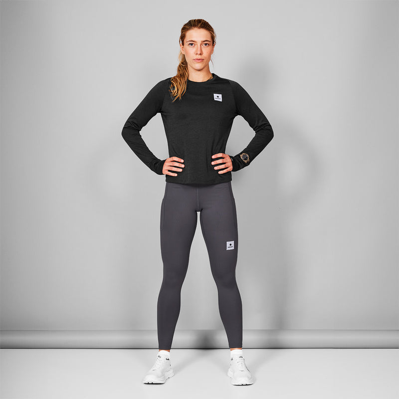 Saysky Clean Flow Longsleeve Schwarz 9001 MWRLS60C9001