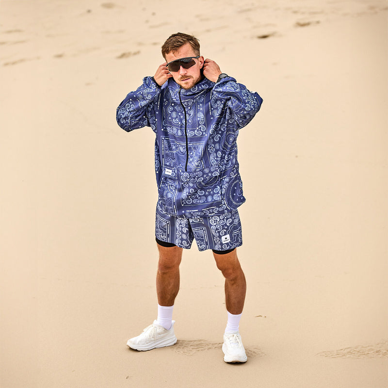 Saysky Paisley Pace Anorak Blau Paisley 1020 MMRJA05C1020