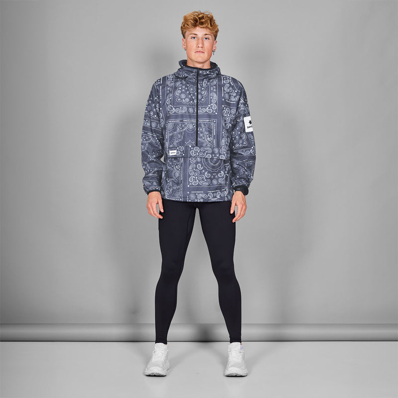 Saysky Paisley Pace Anorak Blau Paisley 1020 MMRJA05C1020