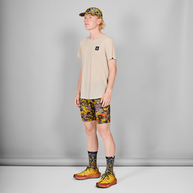 Saysky Combat+ Short Tights 9'' Gelb Camo 1019 MMRST01C1019