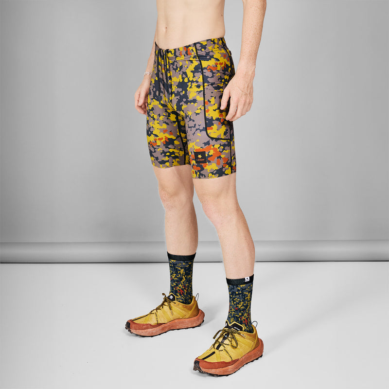 Saysky Combat+ Short Tights 9'' Gelb Camo 1019 MMRST01C1019