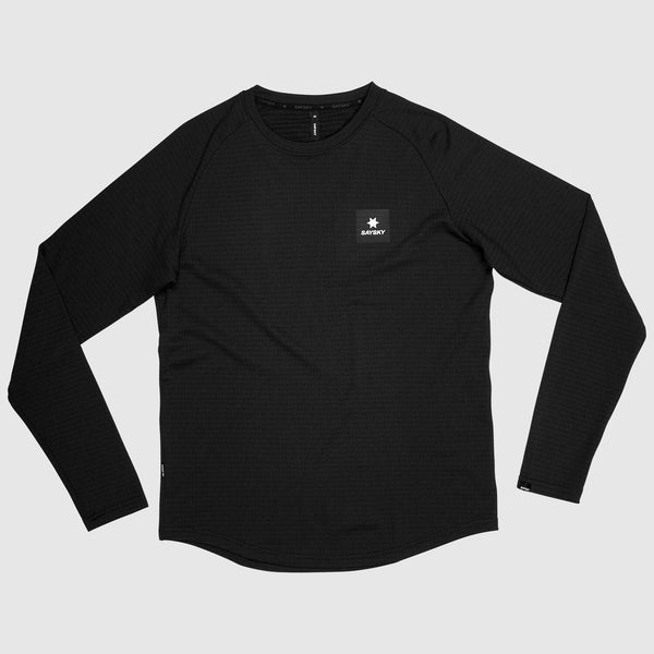 Saysky Blaze Long Sleeve Light Fleece Schwarz 9001 KMRFL02C9001
