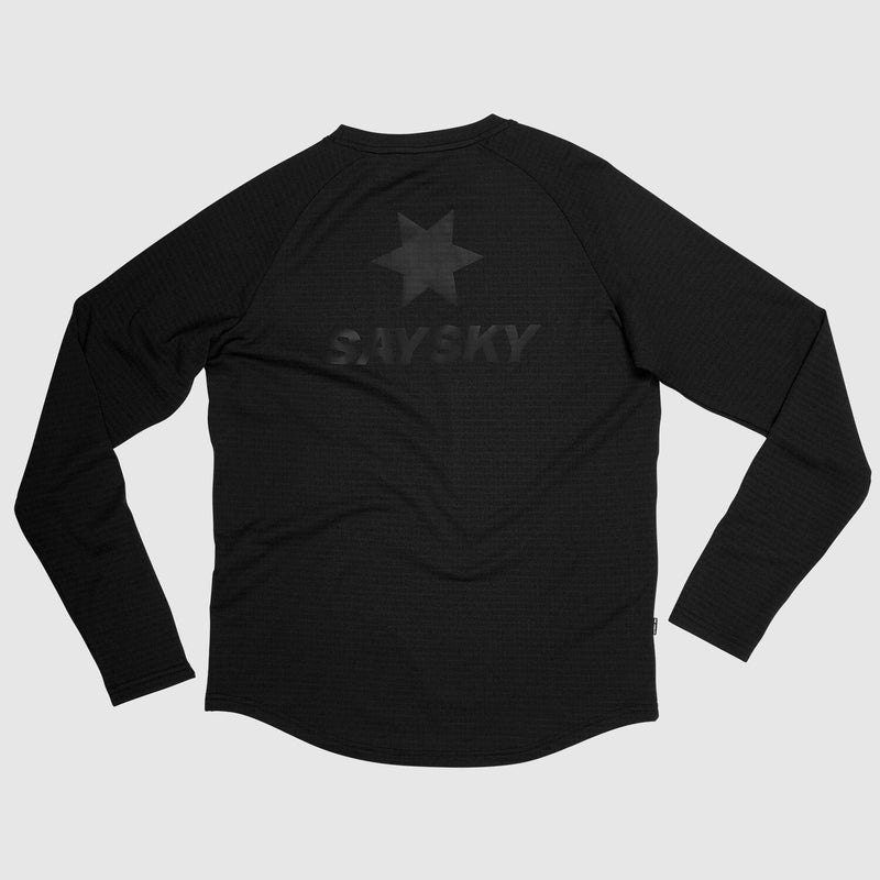 Saysky Blaze Long Sleeve Light Fleece Schwarz 9001 KMRFL02C9001