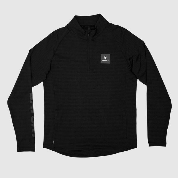 Saysky Blaze Half Zip Light Fleece Schwarz 9001 KMRFL03C9001