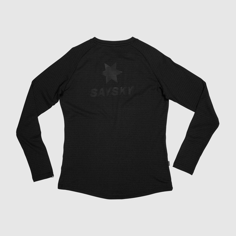 Saysky Blaze Long Sleeve Light Fleece Schwarz 9001 KWRFL02C9001