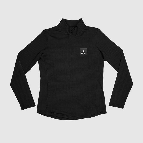 Saysky Blaze Half Zip Light Fleece Schwarz 9001 KWRFL03C9001