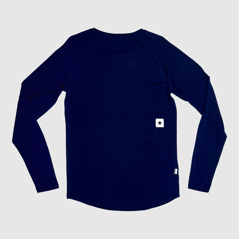 Saysky Merino 165 Base Layer Longsleeve Blau 201 XMRLS40C201