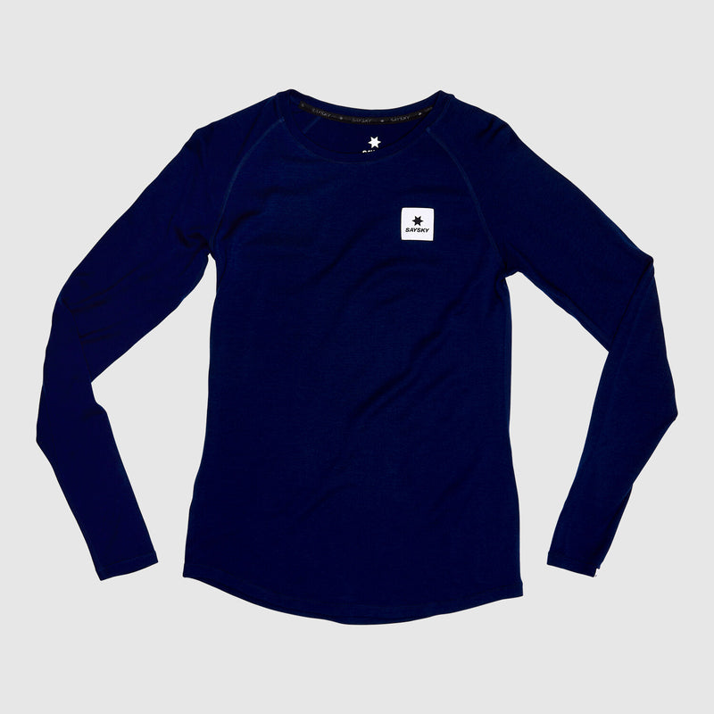 Saysky Merino 165 Base Layer Longsleeve Blau 201 XWRLS40C201