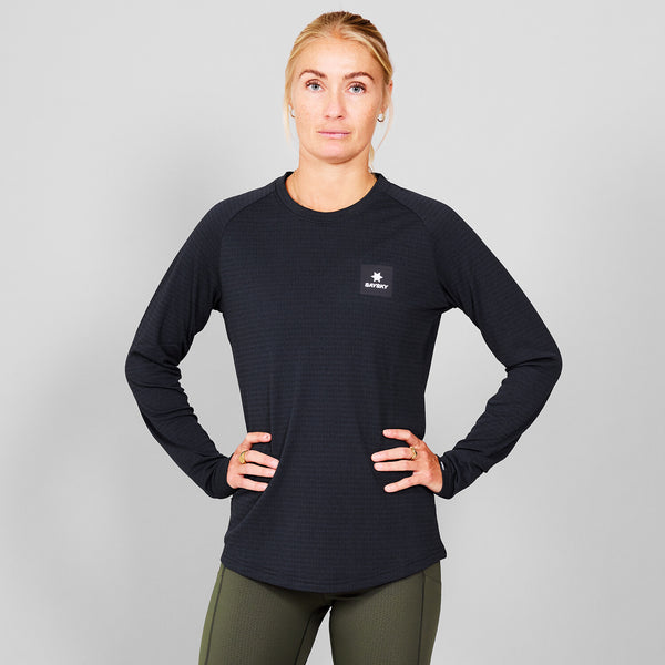 Saysky Blaze Long Sleeve Light Fleece Schwarz 9001 KWRFL02C9001