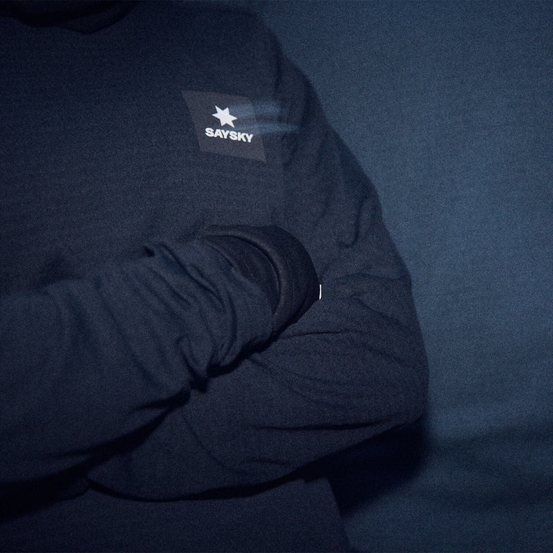 Saysky Blaze Long Sleeve Light Fleece Schwarz 9001 KWRFL02C9001