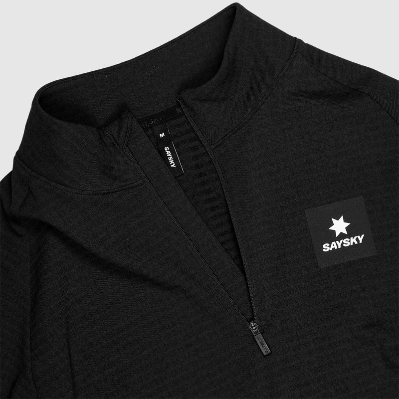 Saysky Blaze Half Zip Light Fleece Schwarz 9001 KWRFL03C9001