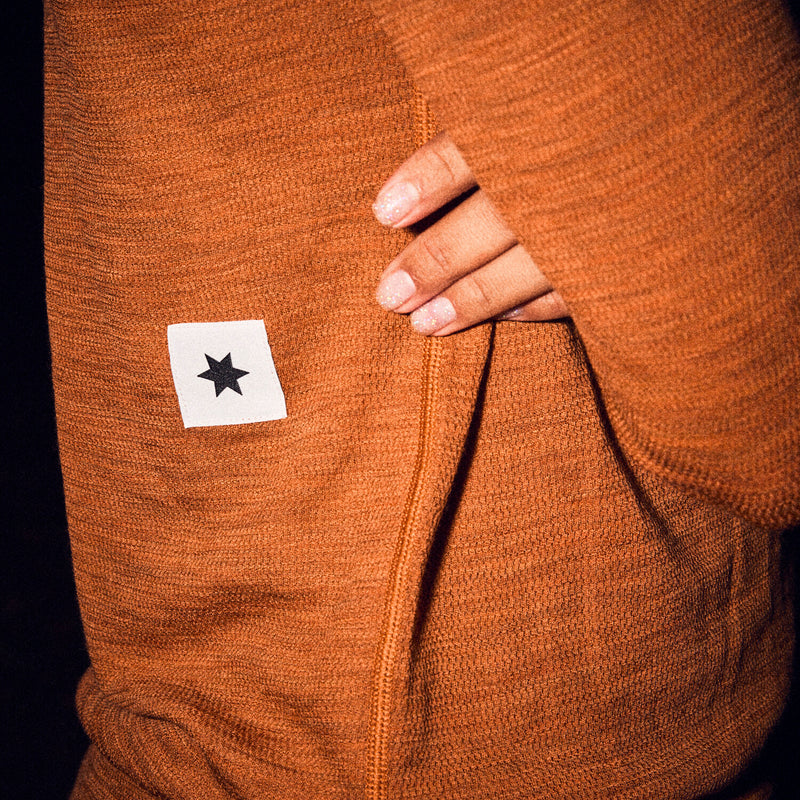 Saysky Merino 195 Blaze Longsleeve Orange 4005 MMRLS41C4005