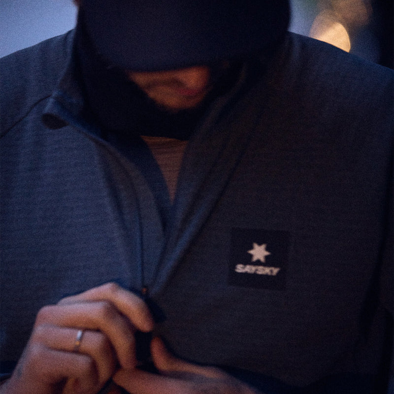 Saysky Blaze Half Zip Light Fleece Blau 2009 MWRFL03C2009