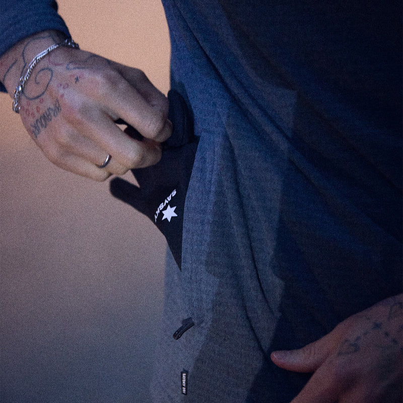 Saysky Blaze Half Zip Light Fleece Blau 2009 MWRFL03C2009