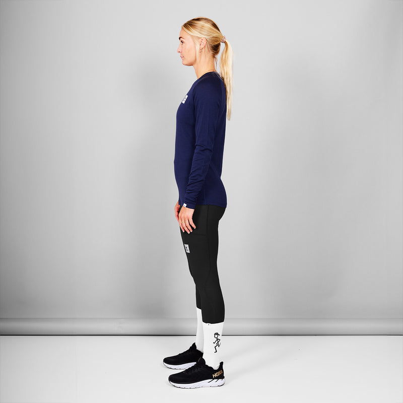 Saysky Merino 165 Base Layer Longsleeve Blau 201 XWRLS40C201