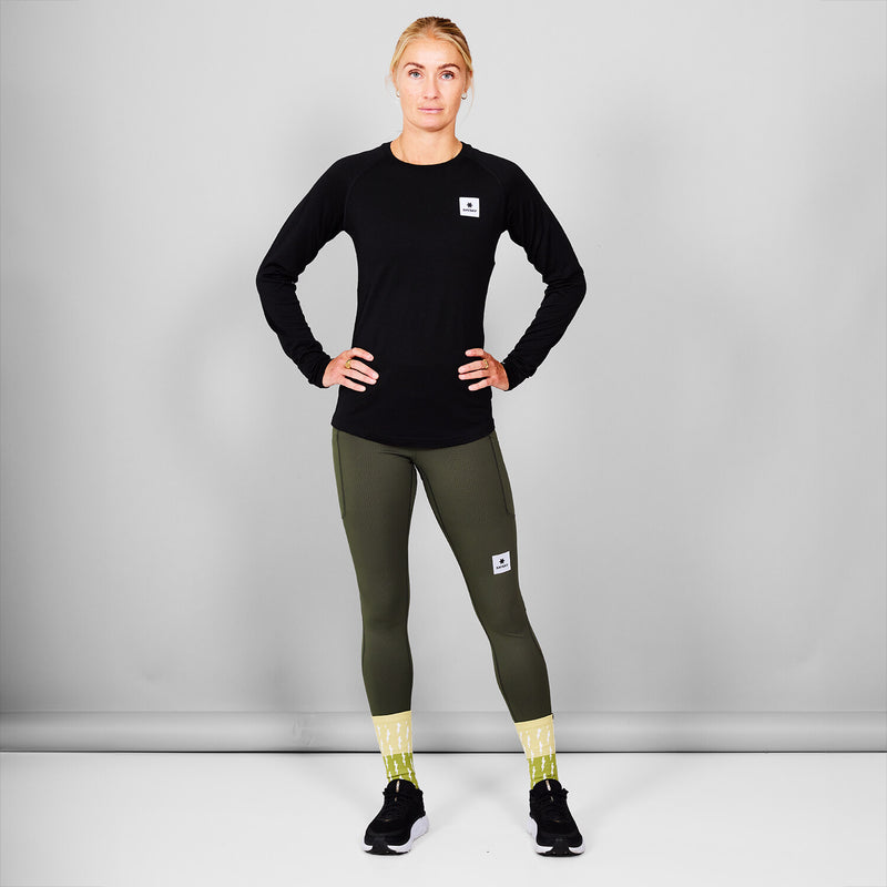 Saysky Merino 165 Base Layer Longsleeve Schwarz 901 XWRLS40C901