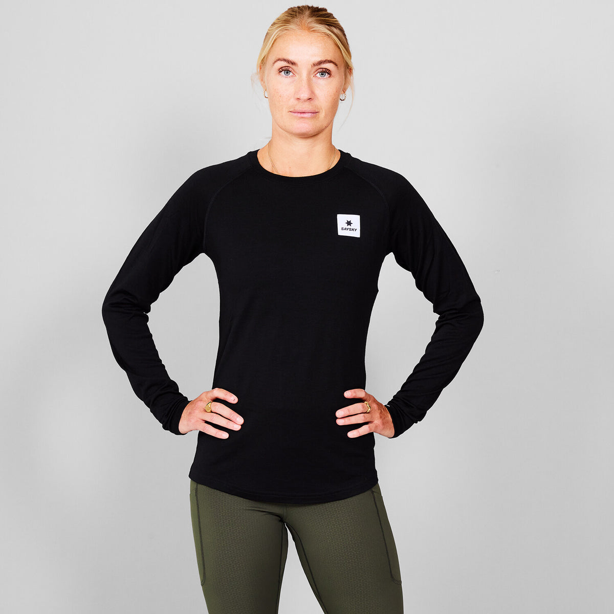 Saysky Merino 165 Base Layer Longsleeve Schwarz 901 XWRLS40C901