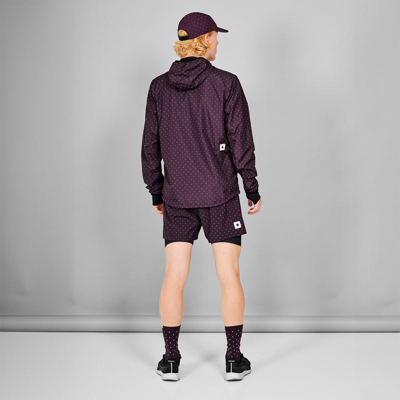 Saysky Reflective Polka Blaze Jacket Lila 1022 MMRJA02C1022