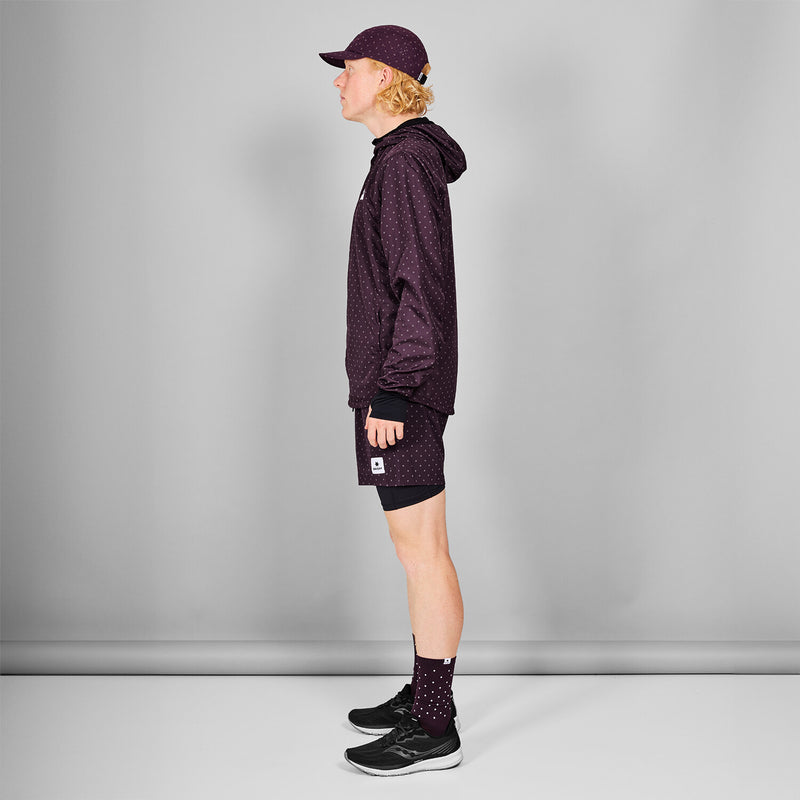 Saysky Reflective Polka Blaze Jacket Lila 1022 MMRJA02C1022
