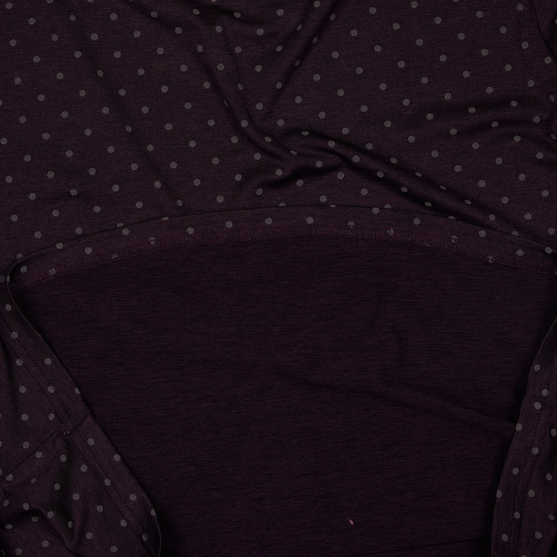 Saysky Reflective Polka Pace Longsleeve Lila 1022 MMRLS02C1022