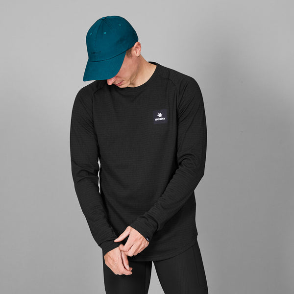Saysky Blaze Long Sleeve Light Fleece Schwarz 9001 KMRFL02C9001