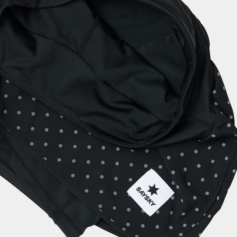 Saysky Reflective Polka 2 In 1 Pace Shorts 3" Schwarz Reflective Polka 1018 MWRSH01C1018