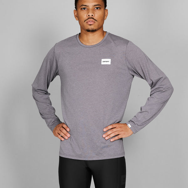 Saysky Clean Motion Longsleeve Grau 6007 NMRLS51C6007