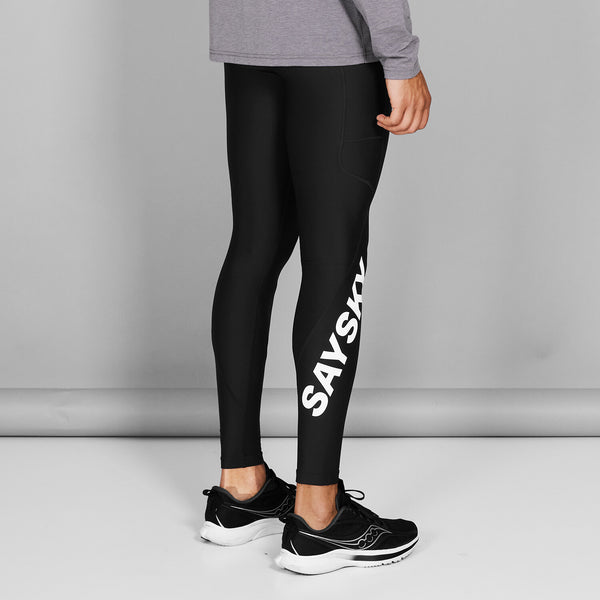 Saysky Logo Motion+ Tights Schwarz 901 NMRLT51C901