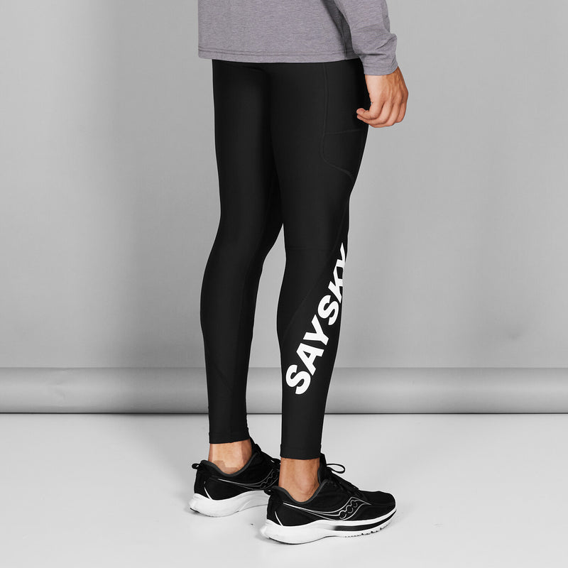Saysky Logo Motion+ Tights Schwarz 901 NMRLT51C901