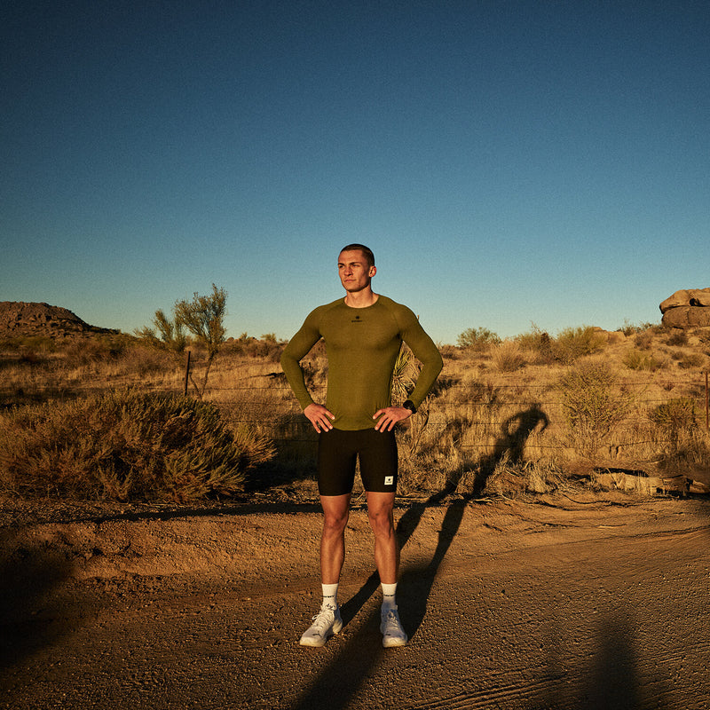 Saysky Mesh Base Layer Singlet Grün 313 NMRBL31C313