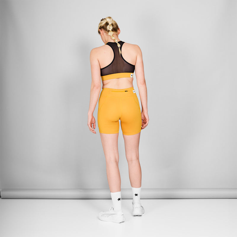 Saysky Logo Combat Sports Bra Gelb 412 NWRSB30C412