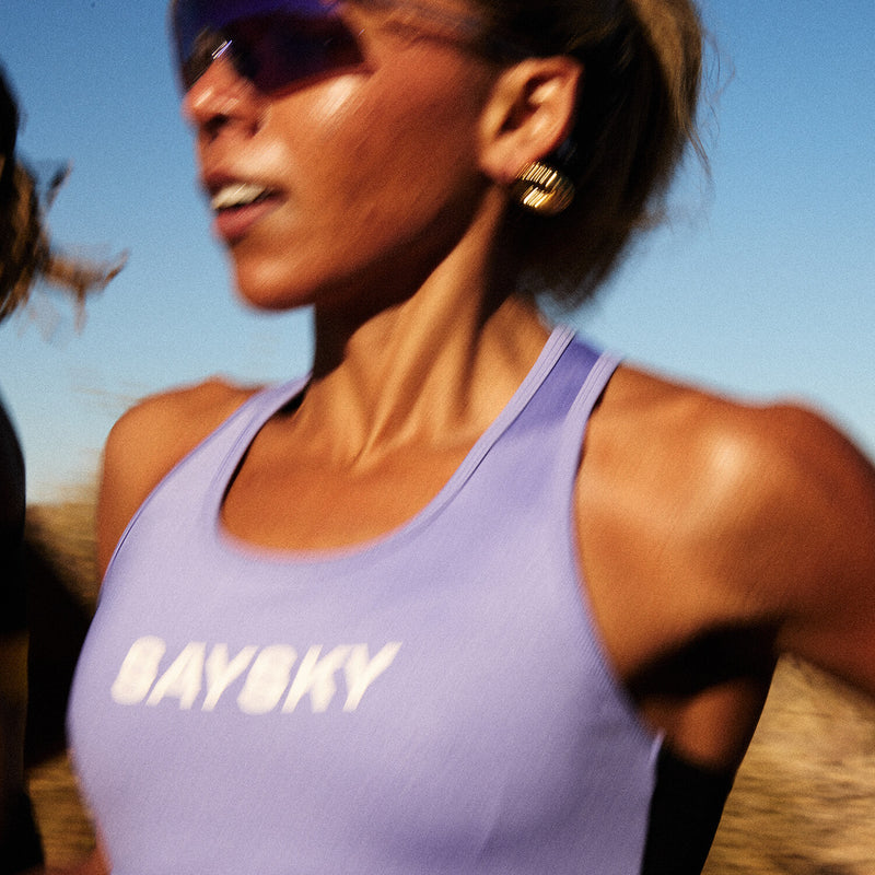 Saysky Logo Combat Sports Bra Lila 709 NWRSB30C709
